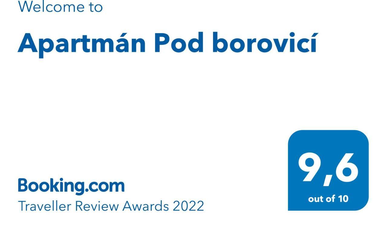 Apartman Pod Borovici Kovalovice Kültér fotó