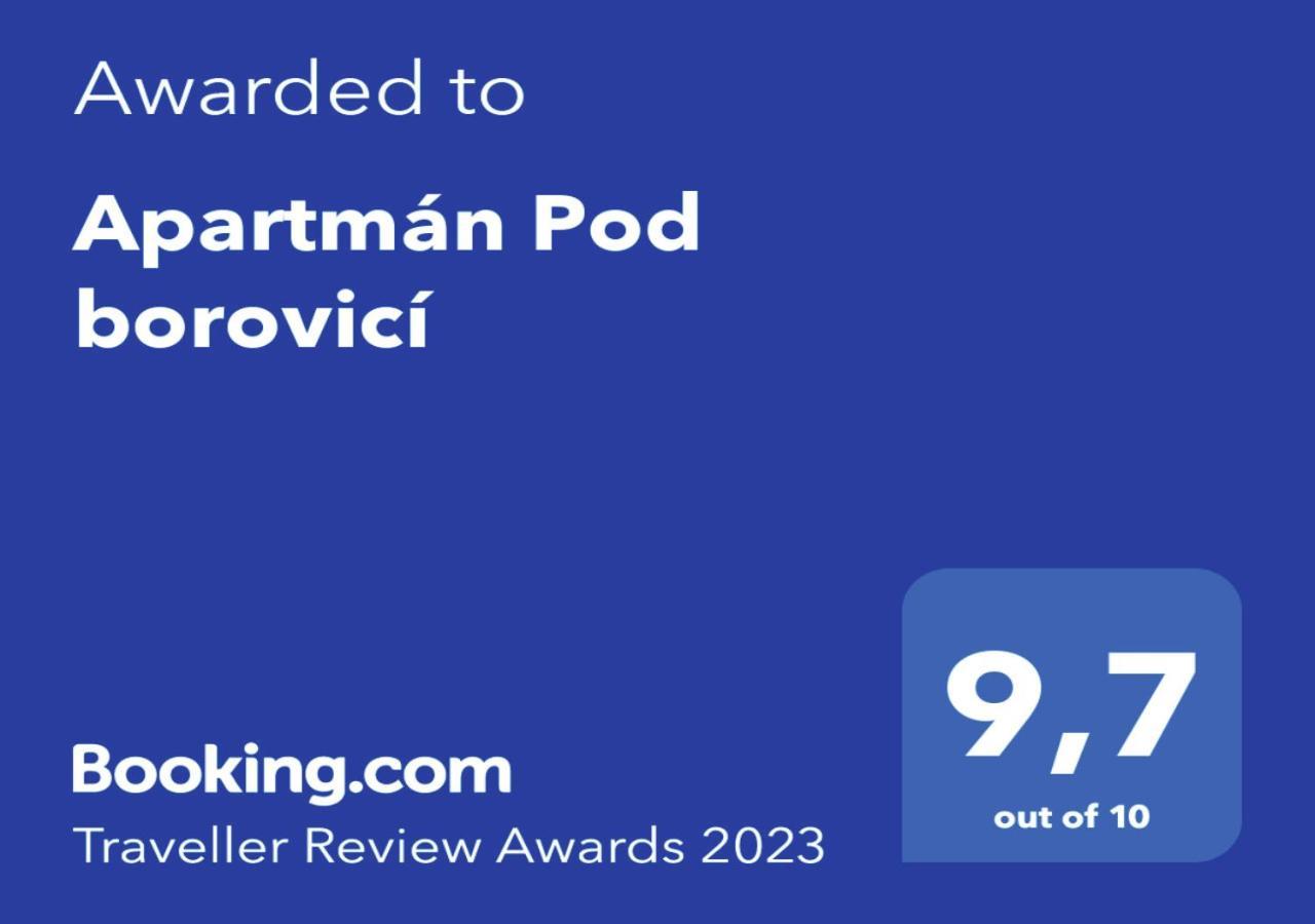 Apartman Pod Borovici Kovalovice Kültér fotó