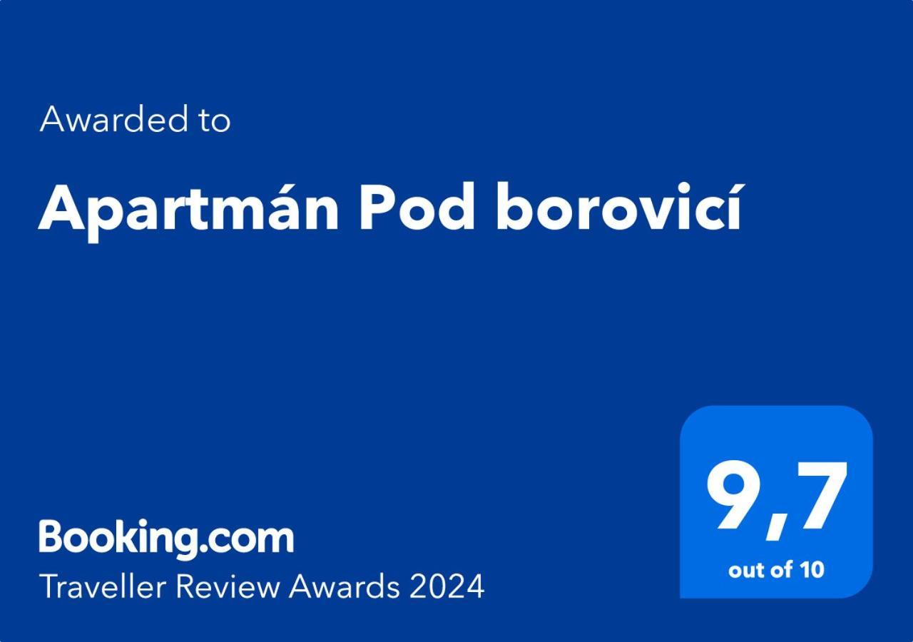 Apartman Pod Borovici Kovalovice Kültér fotó