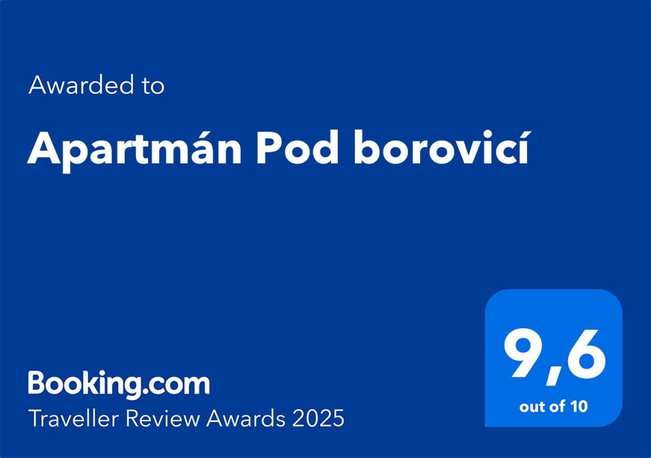 Apartman Pod Borovici Kovalovice Kültér fotó